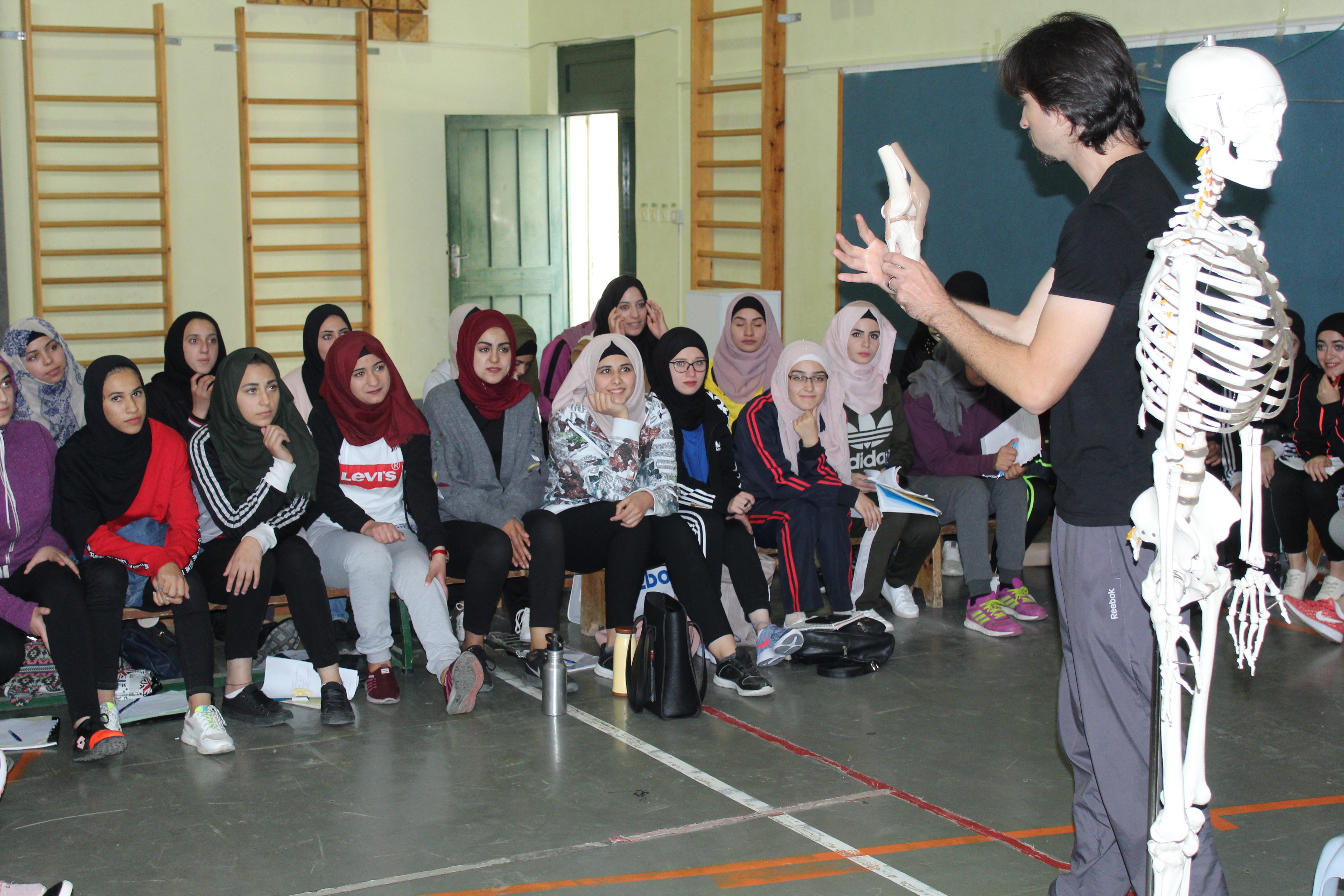 خضوري فرع رام الله تستضيف المدرب الدولي بودولانو ضمن ورشة عمل حول اللياقة البدنية